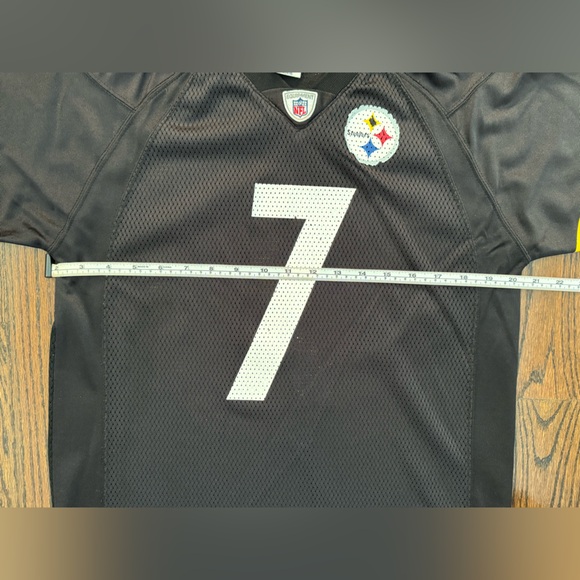 Reebok Onfield Pittsburgh Steelers Ben Roethlisberger NFL Jersey Youth Unisex L - Picture 12 of 13